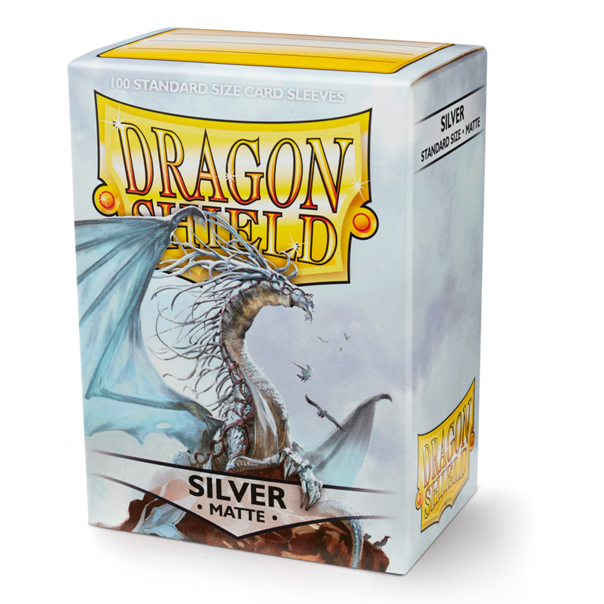Dragon Shield Standard Size Card matte Sleeves yellow Magic Pokemon 100ct box